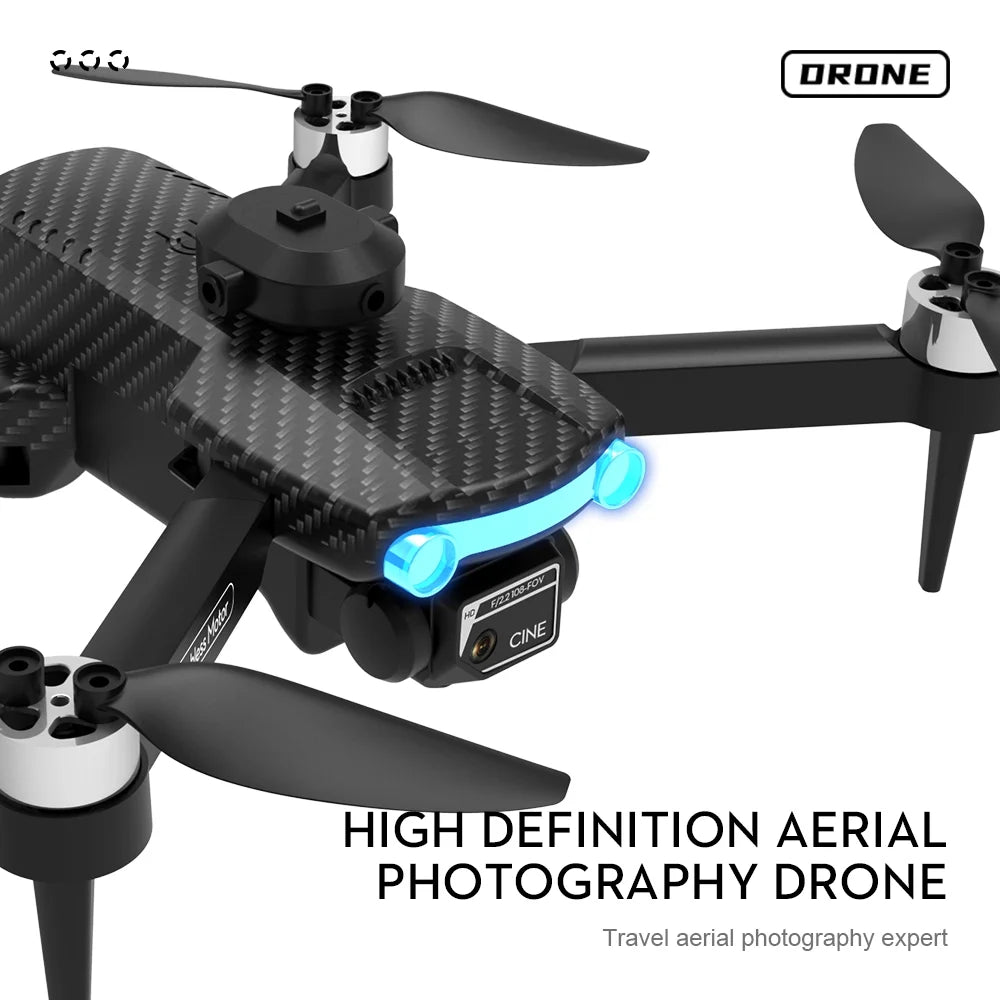 4K HD Dual Camera Foldable Drone – WiFi FPV RC Quadcopter with One-Key Start & Headless Mode (Ideal for Kids & Beginners)