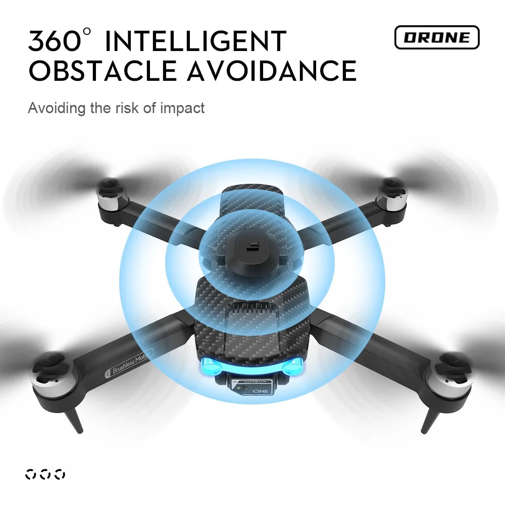 4K HD Dual Camera Foldable Drone – WiFi FPV RC Quadcopter with One-Key Start & Headless Mode (Ideal for Kids & Beginners)